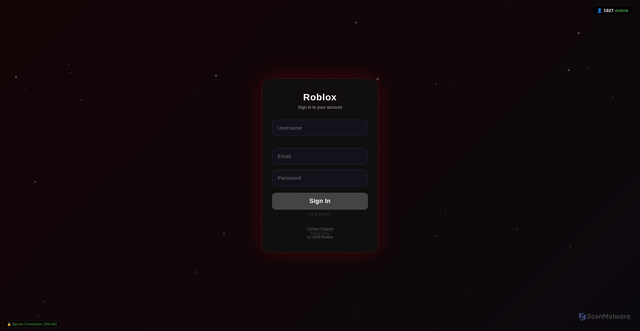 Security scan screenshot of https://pinkmanxs.netlify.app/