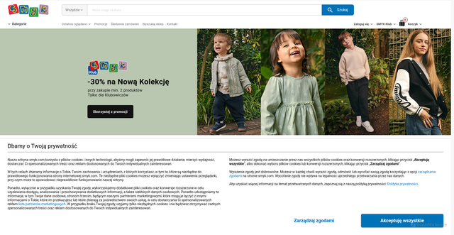 Security scan screenshot of https://smyk.com