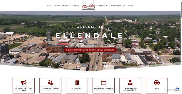 Security scan screenshot of https://ellendalend.gov/
