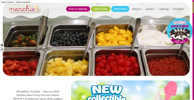 Security scan screenshot of https://www.menchies.com/