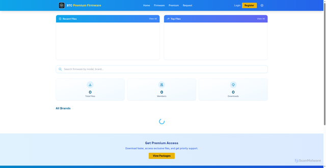 Security scan screenshot of https://btcpremiumfirmware-71wf0aj72a.edgeone.app/
