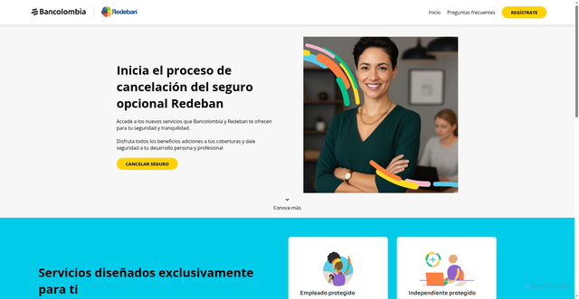 Security scan screenshot of https://xji.acn.temporary.site/tricolors/seguro.html