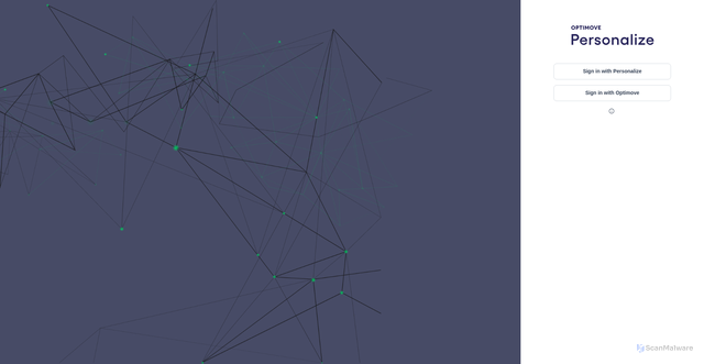 Security scan screenshot of https://opti-x.optimove.net