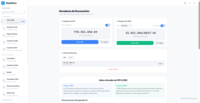 Security scan screenshot of https://utilitytool.pages.dev/