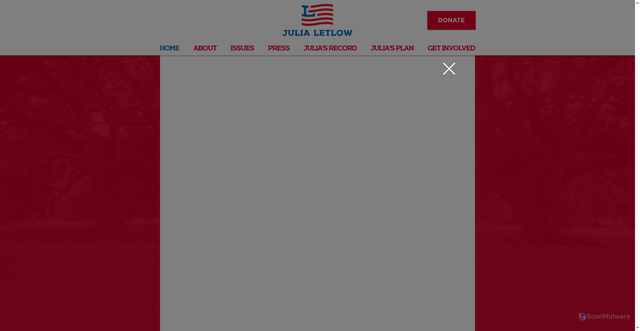 Security scan screenshot of https://www.julialetlow.com/