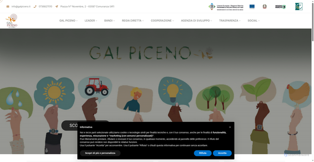 Security scan screenshot of https://galpiceno.it/