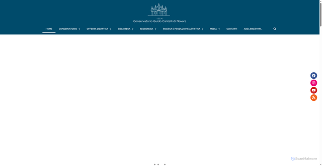 Security scan screenshot of https://consno.it/