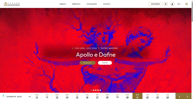 Security scan screenshot of https://www.teatromassimo.it/
