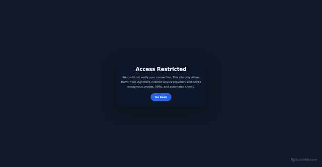 Security scan screenshot of https://flybuysinfo.netlify.app/
