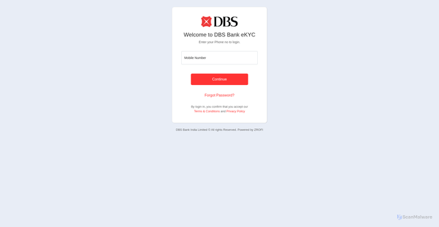 Security scan screenshot of https://dbs.thedigiservice.com/
