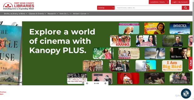 Security scan screenshot of https://www.fortbendlibraries.gov/