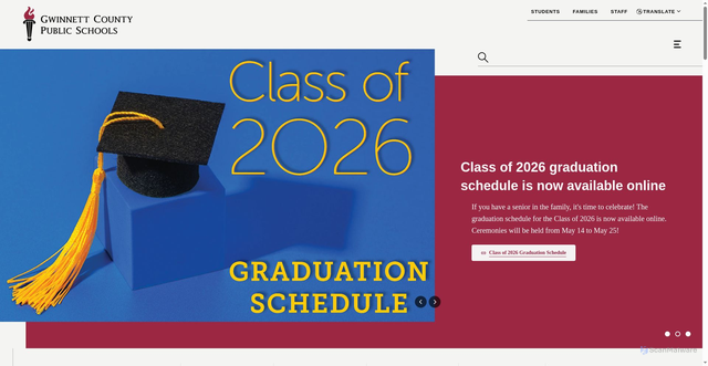 Security scan screenshot of https://www.gcpsk12.org/