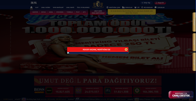 Security scan screenshot of http://meritling2006.com/