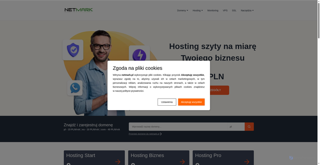 Security scan screenshot of https://netmark.pl
