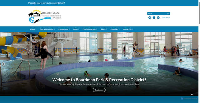 Security scan screenshot of https://www.boardmanorprd.gov/