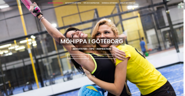 Security scan screenshot of https://mohippa-goteborg.se