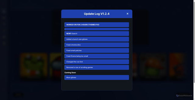 Security scan screenshot of https://relic-58d.pages.dev/