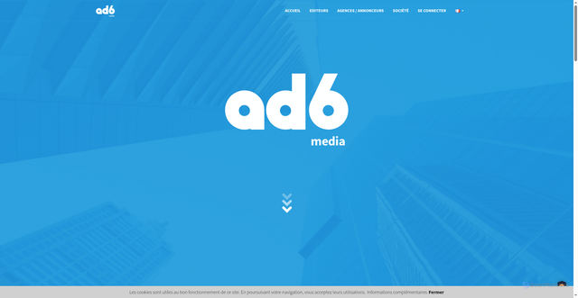 Security scan screenshot of https://ad6.fr