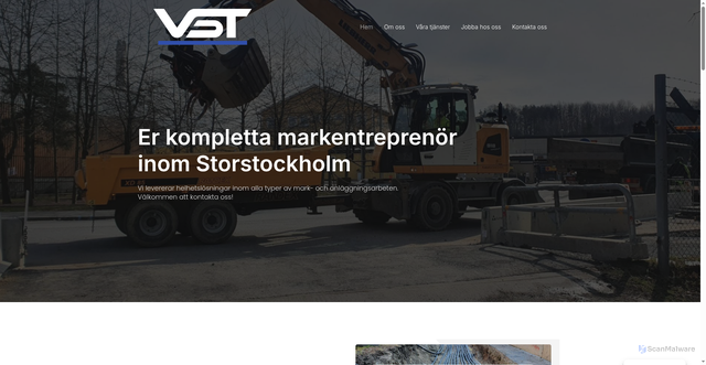 Security scan screenshot of https://vstab.nu