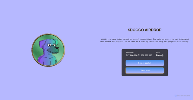 Security scan screenshot of https://doggodao.web.app/
