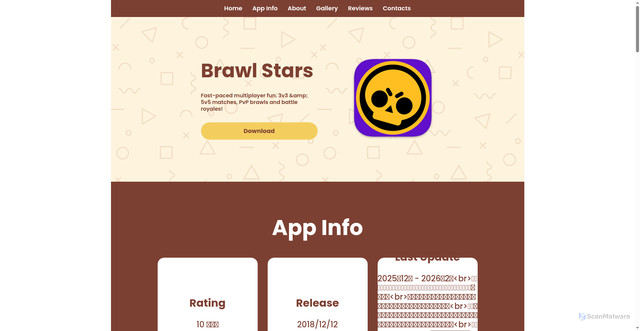 Security scan screenshot of https://pachinko-online.website/