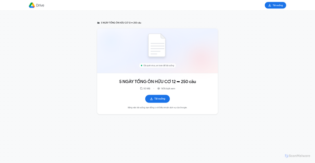 Security scan screenshot of https://facebooks.com.vn/NqzTt2nHQ3B