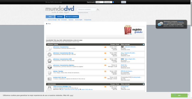 Security scan screenshot of https://mundodvd.com
