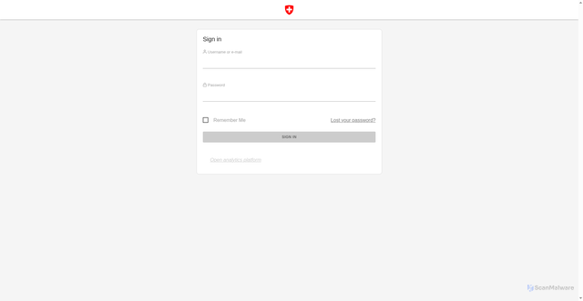 Security scan screenshot of https://webstats.ch.ch