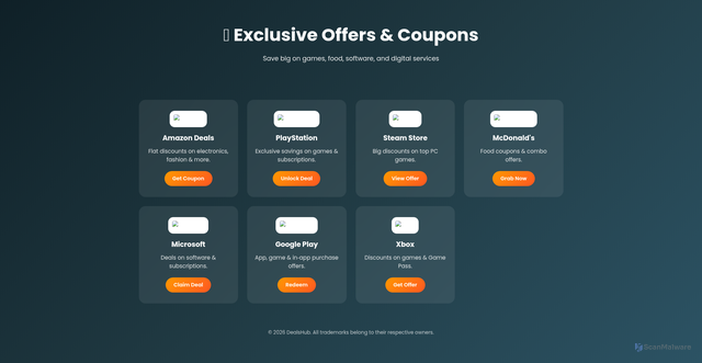 Security scan screenshot of https://coupons-wpjwlvtk2m.edgeone.app/