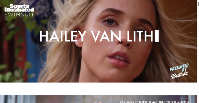 Security scan screenshot of http://projects.si.com/hailey-van-lith