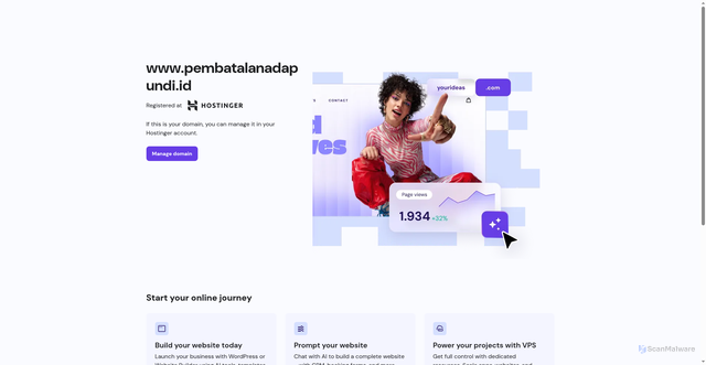 Security scan screenshot of http://www.pembatalanadapundi.id/