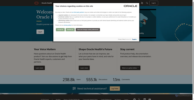 Security scan screenshot of https://ucern.com