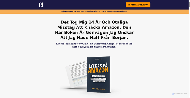Security scan screenshot of https://lyckaspaamazon.se