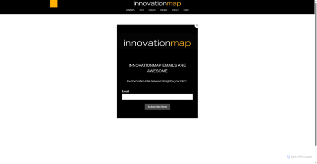 Security scan screenshot of https://houston.innovationmap.com/base-power-company-2674182537.html