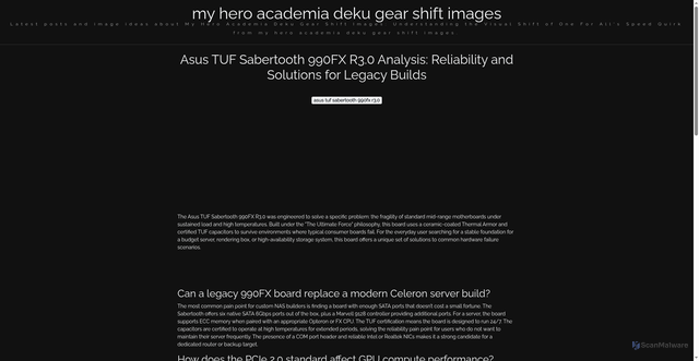 Security scan screenshot of https://smlparkhomessitus-dpacotmvxte9.edgeone.app/asus-tuf-sabertooth-990fx-r30.html