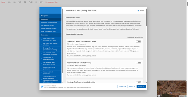 Security scan screenshot of https://fantasyfootballtiers.com/