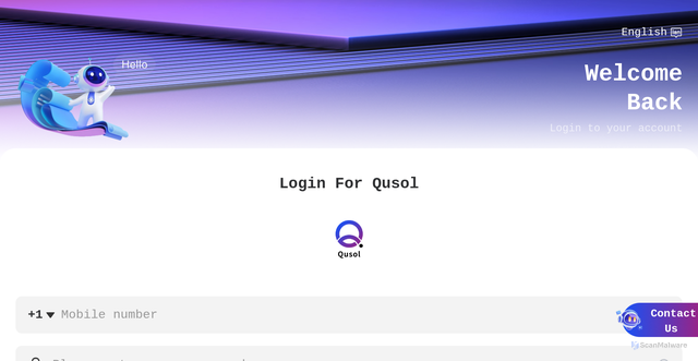 Security scan screenshot of http://qusol.top/