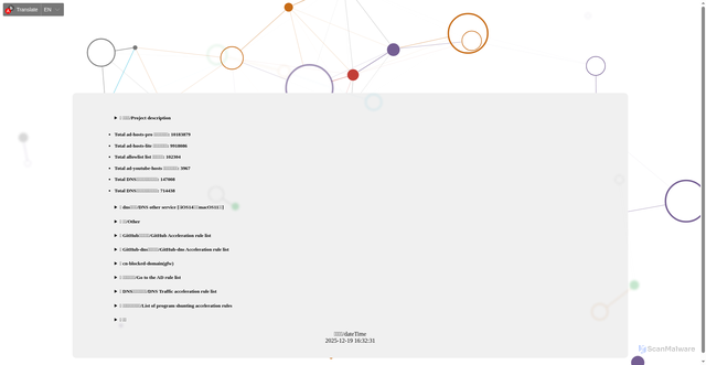 Security scan screenshot of https://hosts-59gtryfw4f.edgeone.app/