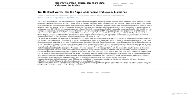 Security scan screenshot of https://legalleganfave-k3t3mx6bzh.edgeone.app/12281-tim-cook-net-worth-how-the-apple-leader-earns-and-spends-his-money.html