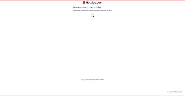 Security scan screenshot of https://www.hoteles.com/go/usa/universal-studios-hollywood-los-angeles