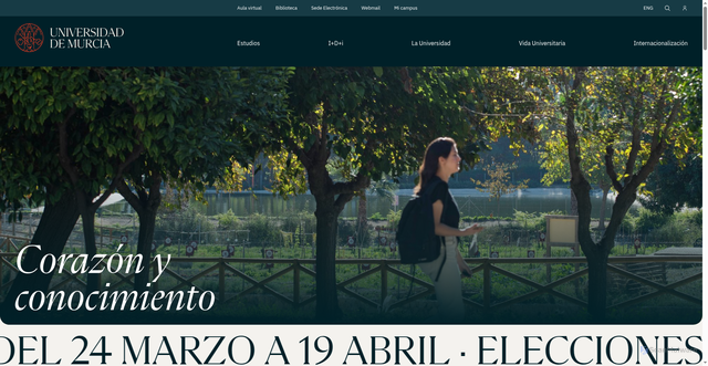 Security scan screenshot of https://um.es