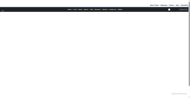 Security scan screenshot of https://toledoblade.com