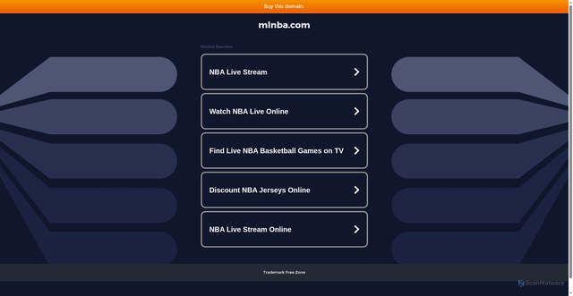 Security scan screenshot of http://mlnba.com/reds.html
