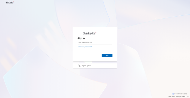 Security scan screenshot of https://avillion.bsi-ctms.com