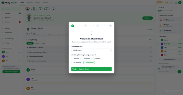 Security scan screenshot of http://studiecoach.pages.dev/
