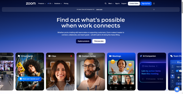 Security scan screenshot of https://intuitive-web.zoom.us
