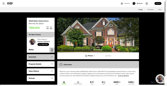 Security scan screenshot of https://mycharlottehomes.com/holp/listing/44/4289176?key=ZKKtoKBiYWWjqKCfYmpnoK%2Bqomg%3D&utm_source=property-alert&utm_medium=email