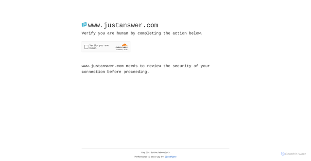 Security scan screenshot of https://justanswer.com