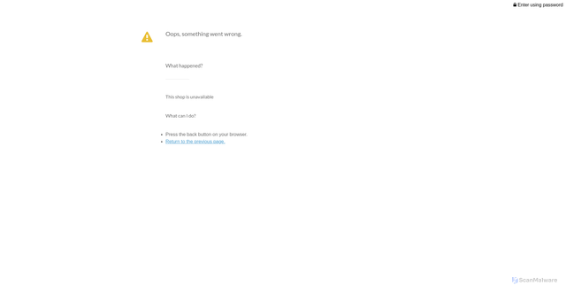 Security scan screenshot of https://www.lofarisbackdrop.com
