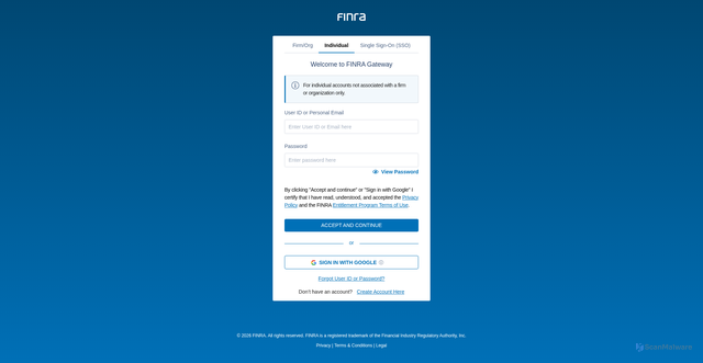Security scan screenshot of https://task-catalog.gateway.finra.org